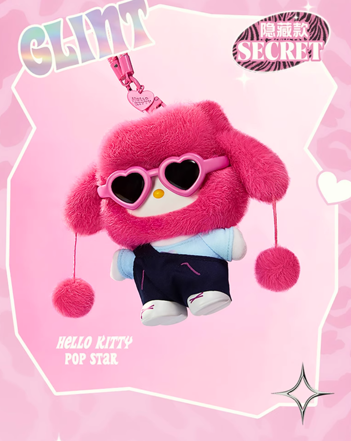 MINISO Sanrio Hellokitty Pop Star Series Plush & PVC Blind Box