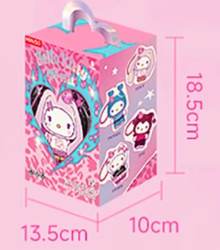 MINISO Sanrio Hellokitty Pop Star Series Plush & PVC Blind Box