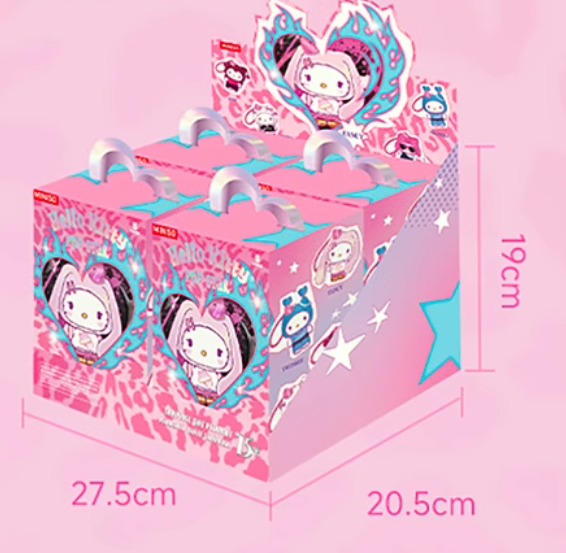 MINISO Sanrio Hellokitty Pop Star Series Plush & PVC Blind Box